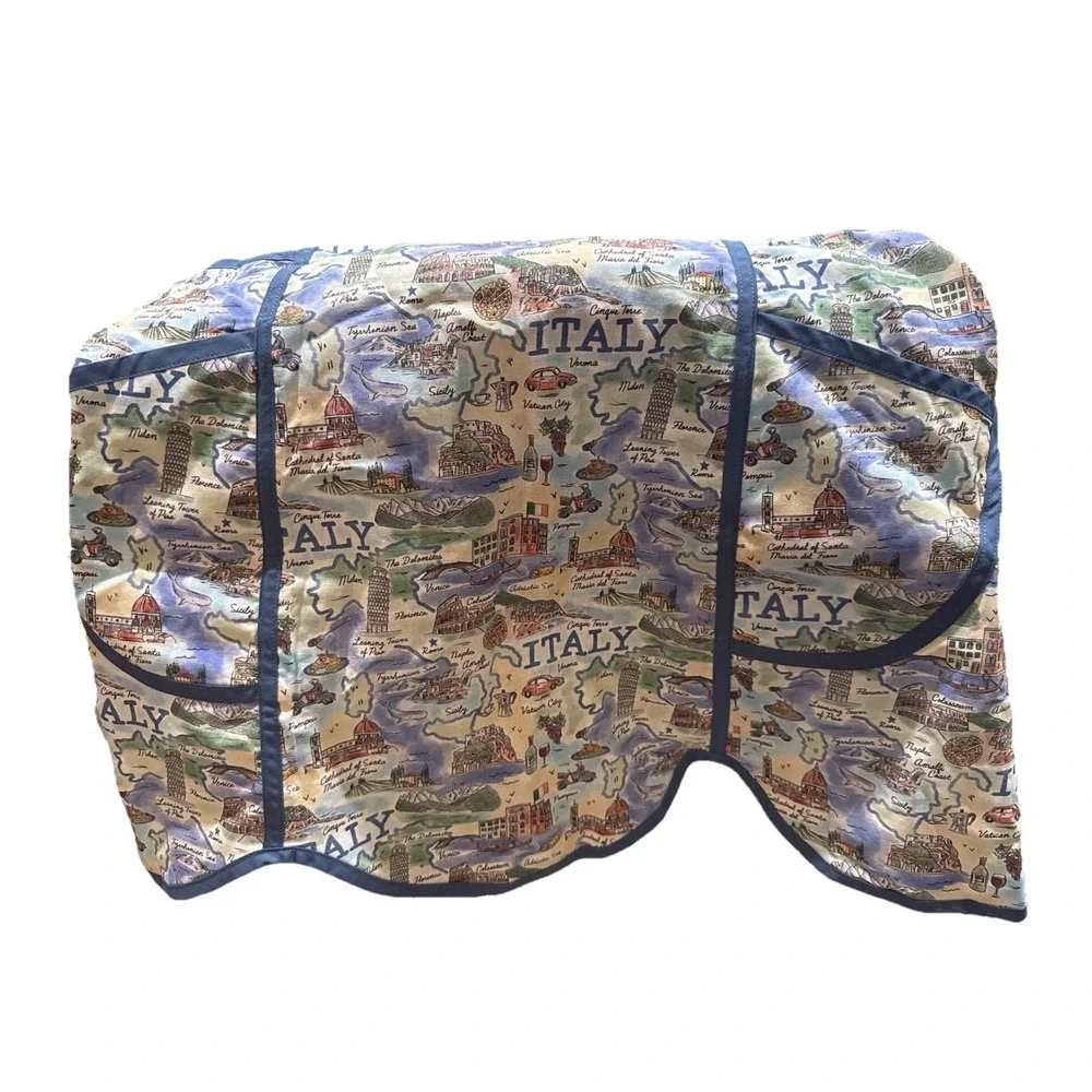 Cobbler Apron w/pockets Italy landmarks‎ theme NWT